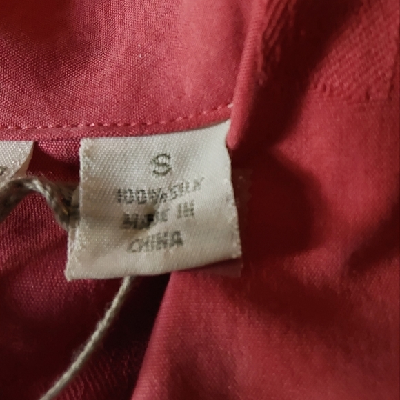 🌺 NWT Banana Bay 2 Piece Silk Shirt/Pants Set - Picture 9 of 16